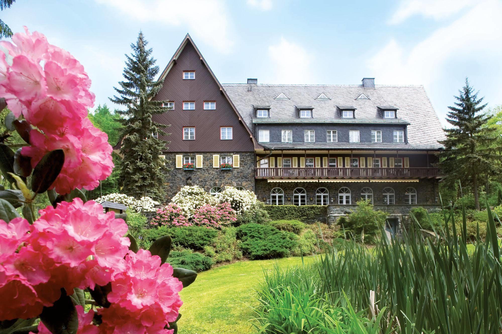 Romantik Hotel Jagdhaus Waldidyll Hartenstein  Exterior foto