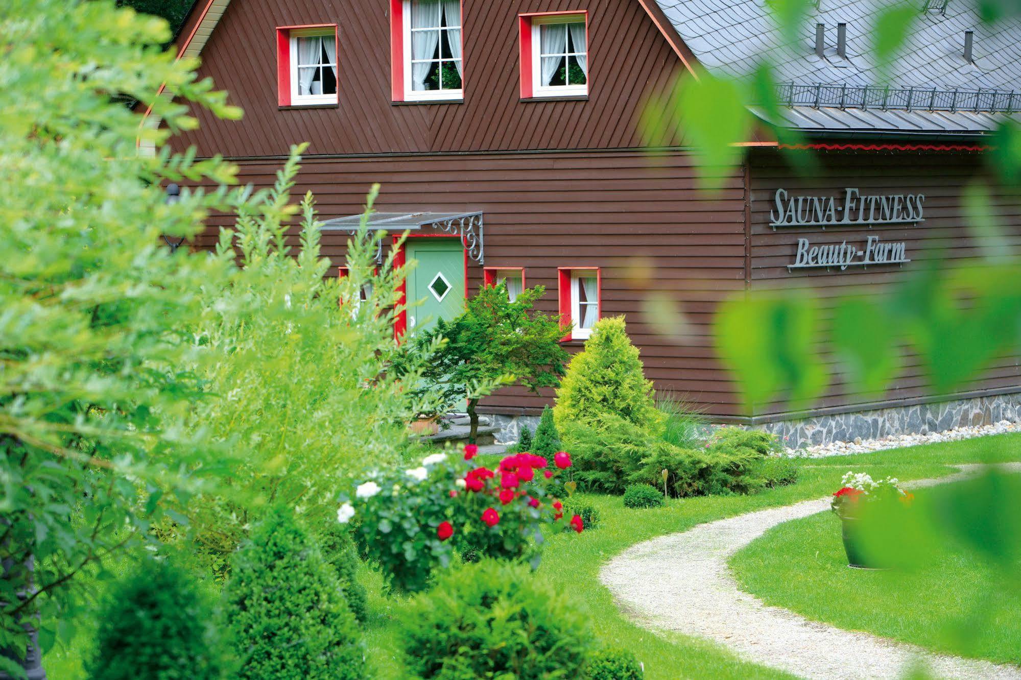 Romantik Hotel Jagdhaus Waldidyll Hartenstein  Exterior foto